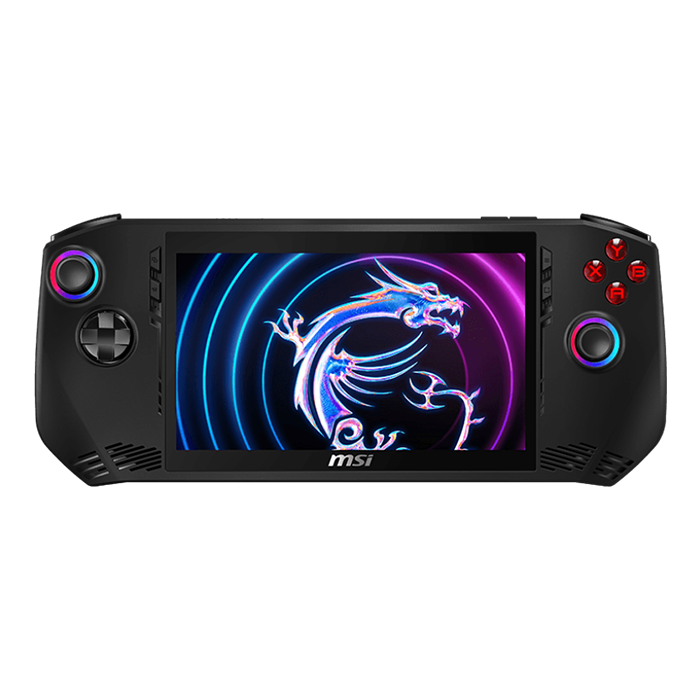 جهاز ألعاب محمول MSI CLAW A1M، شاشة لمس IPS عالية الدقة بالكامل 7 بوصة، معالج Intel Core Ultra 5 135، ذاكرة وصول عشوائي (RAM) سعة 16 جيجابايت، قرص SSD سعة 512 جيجابايت، معالج رسومات Intel Arc، واي فاي 7، نظام تشغيل Windows 11 Home، أسود | 9S7-1T4111-039
