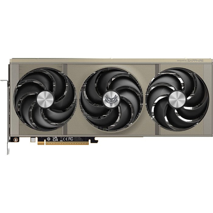 بطاقة رسومات Sapphire RX 9070XT Nitro +16GB OC | S88-1E489-310SA
