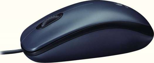 Logitech Wired Mouse M90 Black