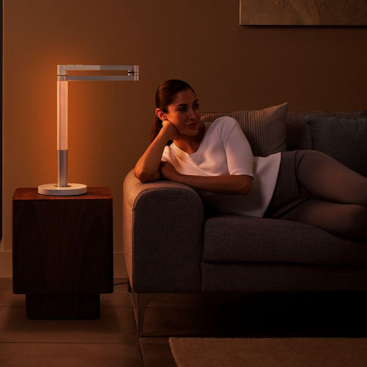 Dyson Solarcycle Morph™ desk light (White/Silver)