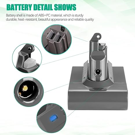 Dyson Replacement battery for Dyson V6 vacuum