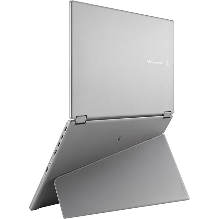 شاشة ASUS ZenScreen Duo OLED MQ149CD المحمولة القابلة للطي بزاوية 360 درجة، لون أسود | 90LM0AKV-B01N70