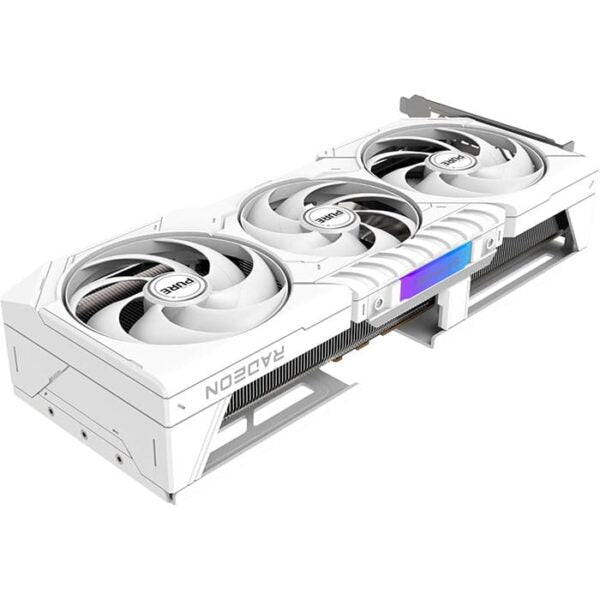 بطاقة رسوميات Sapphire RX 9070XT Pure OC بسعة 16 جيجابايت | S88-3E490-100SA