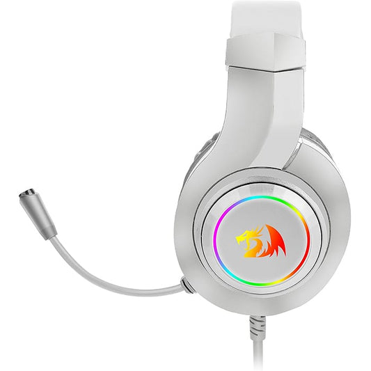 Redragon Hylas RGB Wired Gaming Headset with Microphone (H260, White)