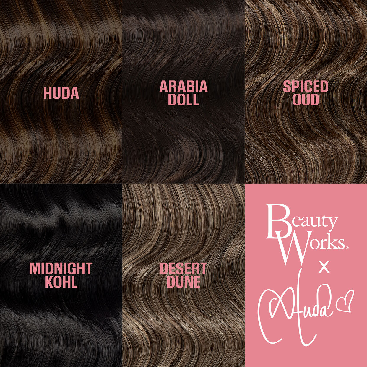 Huda Beauty Works Barely There Clip ins - Midnight Kohl 0.0 star rating