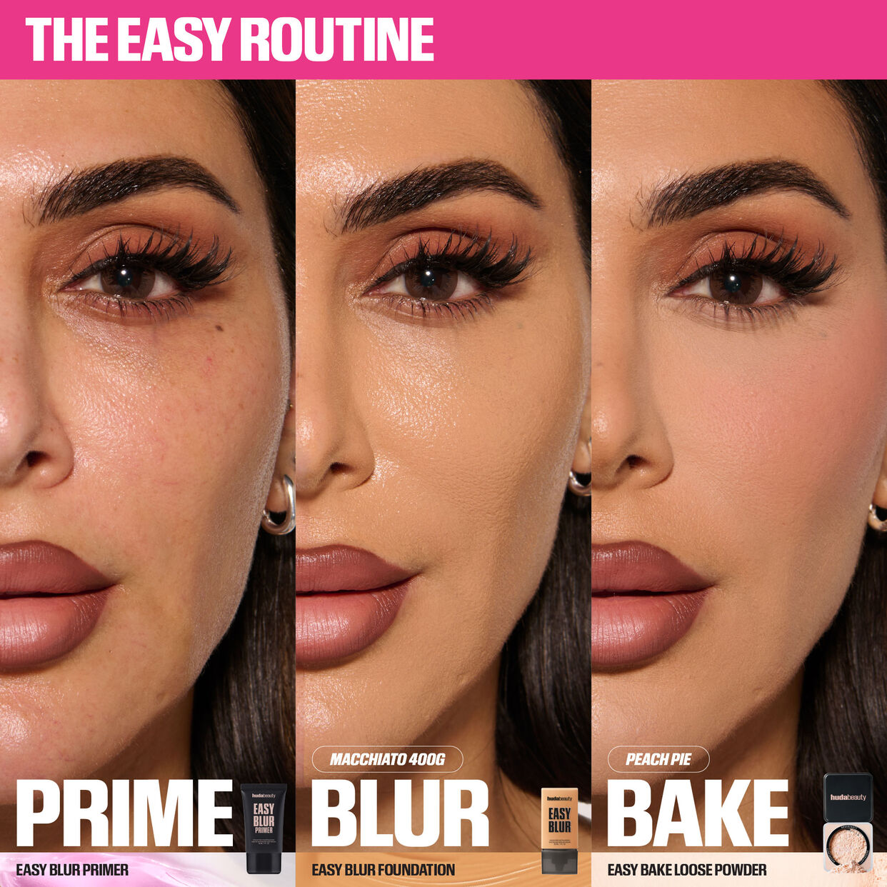 Huda Beauty Easy Blur Silicone-Free Smoothing & Pore-Minimizing Primer