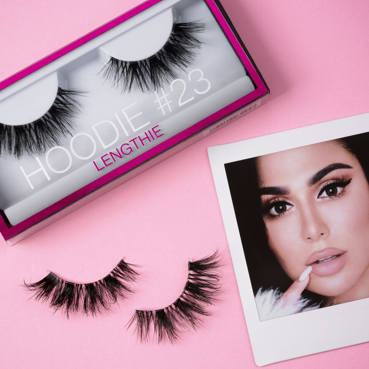 Huda Beauty Hoodie False Lashes