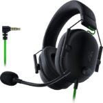 سماعة رأس Razer BlackShark V2 X للألعاب، تدعم صوت محيطي 7.1، مشغلات 50 مم، وسادة إسفنجية، لأجهزة الكمبيوتر، PS4، Nintendo Switch، مقبس سماعة رأس 3.5 مم - أسود كلاسيكي | RZ04-03240100-R3M1
