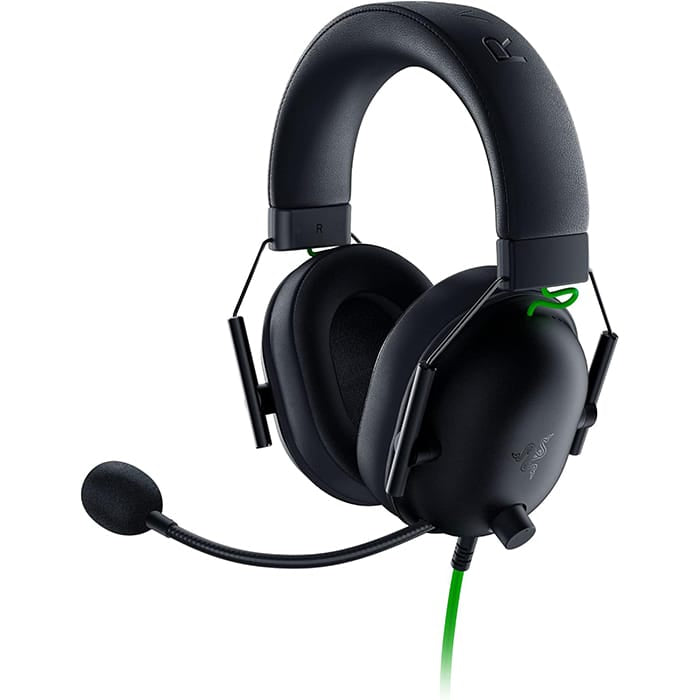 سماعة رأس Razer BlackShark V2 X للألعاب، تدعم صوت محيطي 7.1، مشغلات 50 مم، وسادة إسفنجية، لأجهزة الكمبيوتر، PS4، Nintendo Switch، مقبس سماعة رأس 3.5 مم - أسود كلاسيكي | RZ04-03240100-R3M1