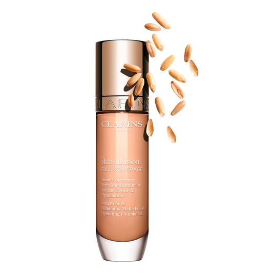 Clarins Skin Illusion Full Coverage Foundation – Flawless & Natural