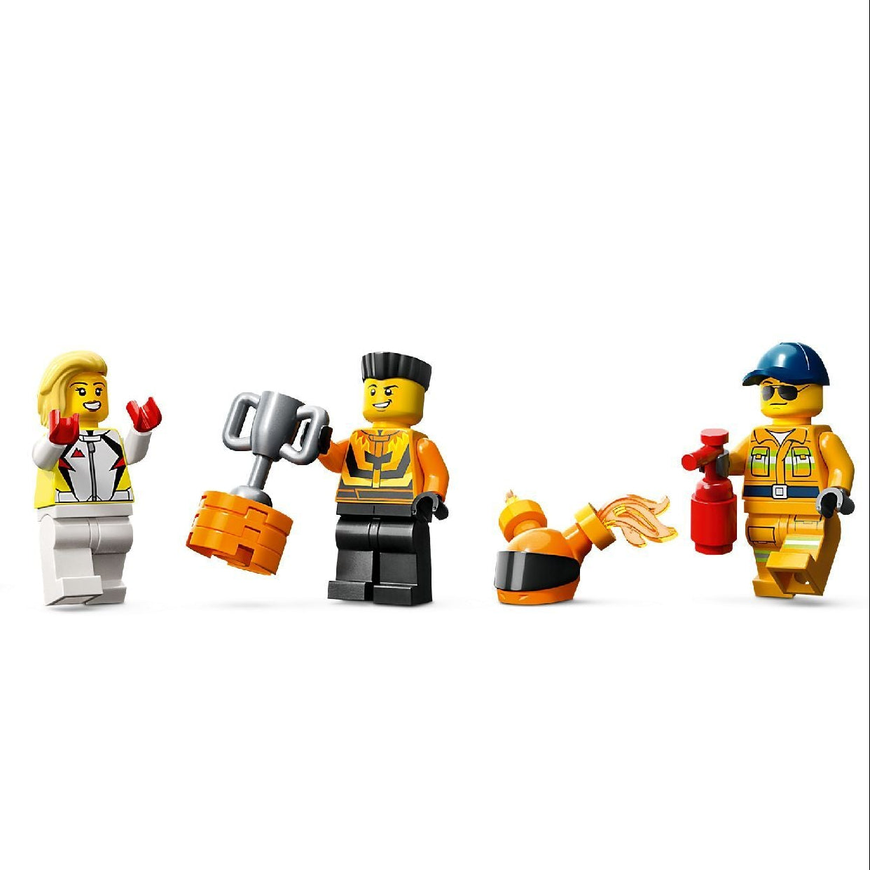 Lego Stunt Truck & Ring of Fire Challenge