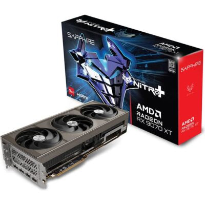 بطاقة رسومات Sapphire RX 9070XT Nitro +16GB OC | S88-1E489-310SA