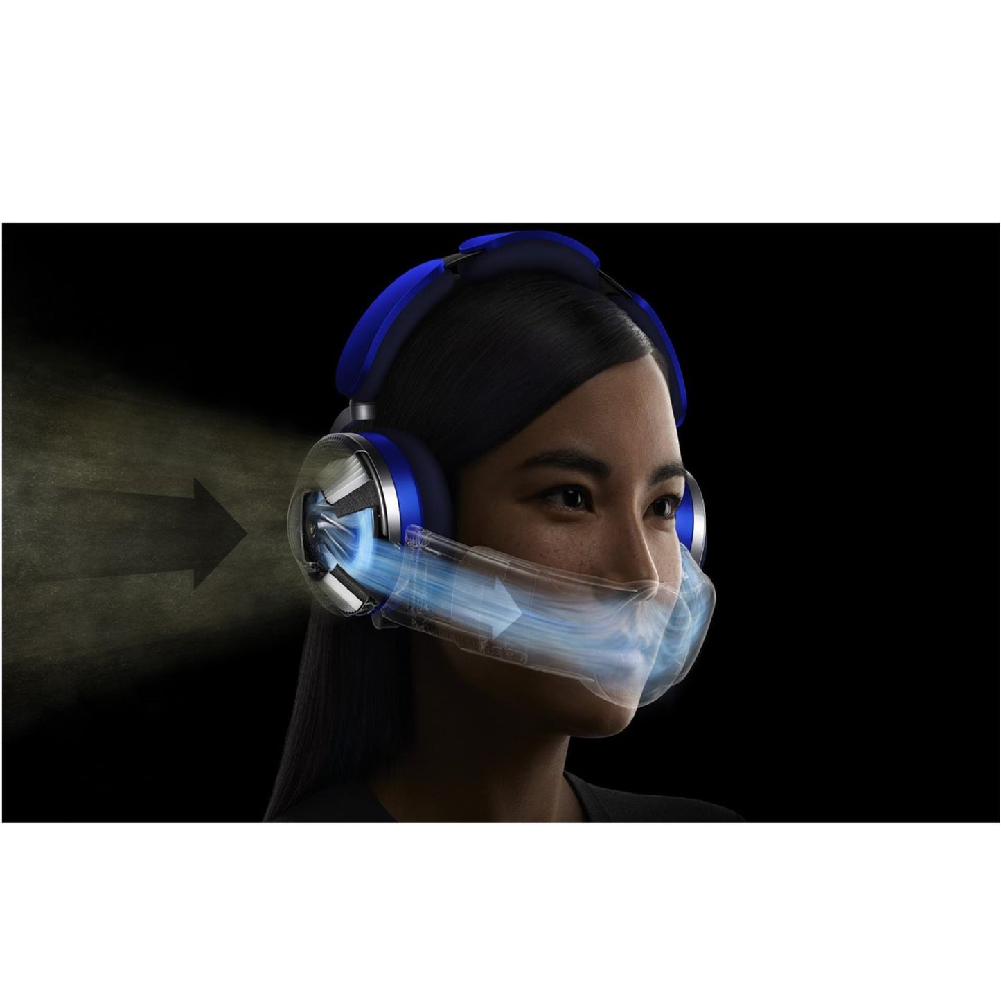 Dyson Zone WP01 Wireless Headphones in Blue
