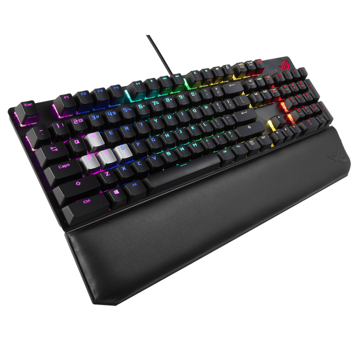 Asus ROG Strix Scope Deluxe RGB wired mechanical gaming keyboard with Cherry MX switches