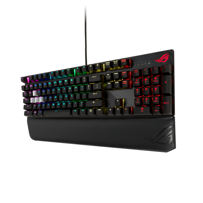 Asus ROG Strix Scope Deluxe RGB wired mechanical gaming keyboard with Cherry MX switches