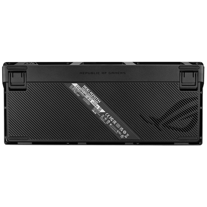 Asus Rog Azoth 75% Wireless DIY Custom Gaming Keyboard, OLED Display, NX Red Switches, RGB-Black Eng,AR