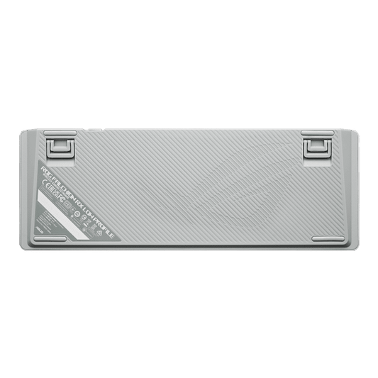 لوحة مفاتيح ألعاب ASUS ROG Falchion RX منخفضة الارتفاع 65% لاسلكية، مفاتيح بصرية ROG RX حمراء منخفضة الارتفاع مُشحمة مسبقًا، إسفنج سيليكون مُخمد مدمج، أغطية مفاتيح ABS، تصميم AR، أبيض | 90MP03EC-BKCA10