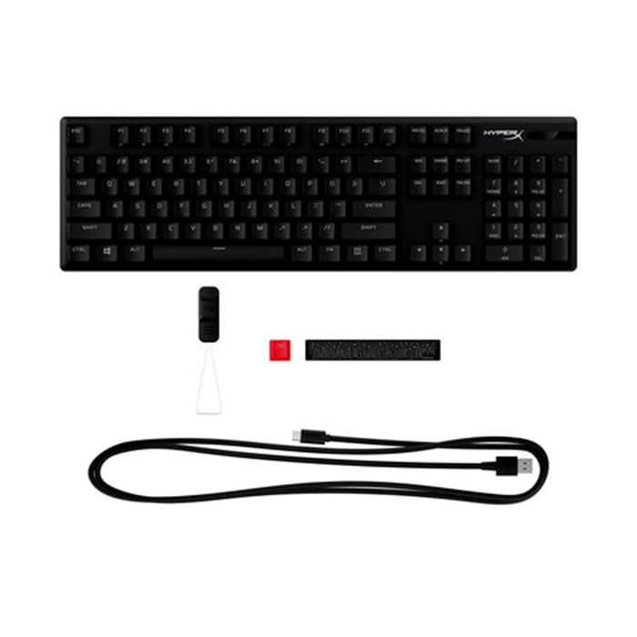 لوحة مفاتيح الألعاب الميكانيكية HyperX Alloy Origins PBT HX Red (العربية)