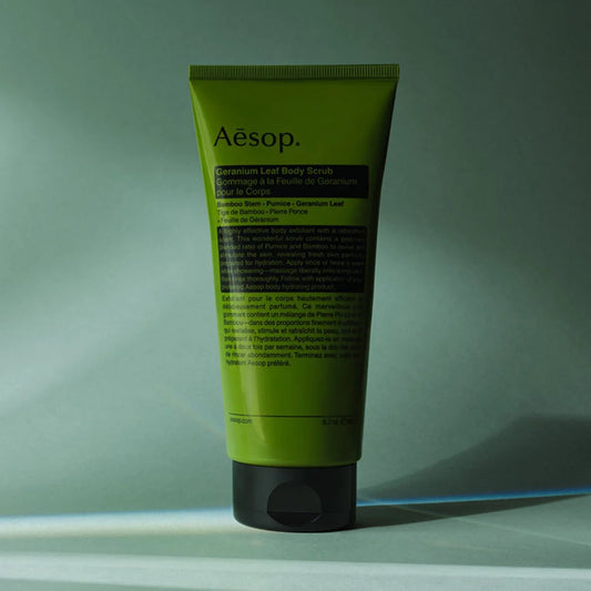 Aesop Geranium Leaf Body Scrub 180ml