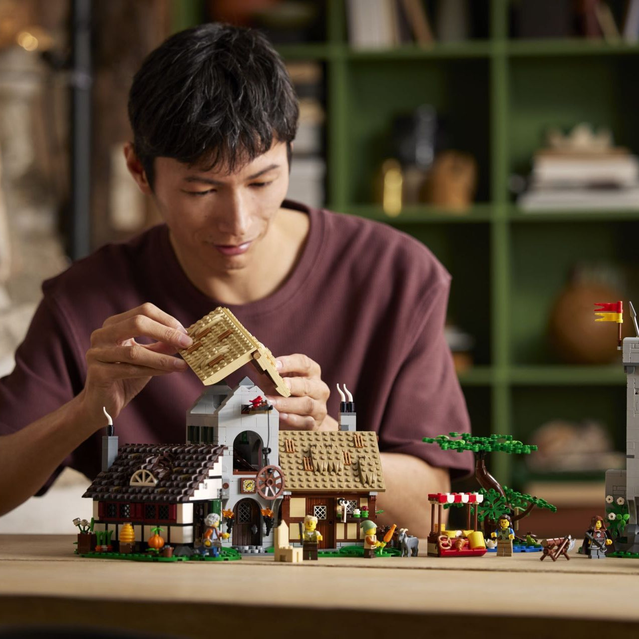 Lego Medieval Town Square