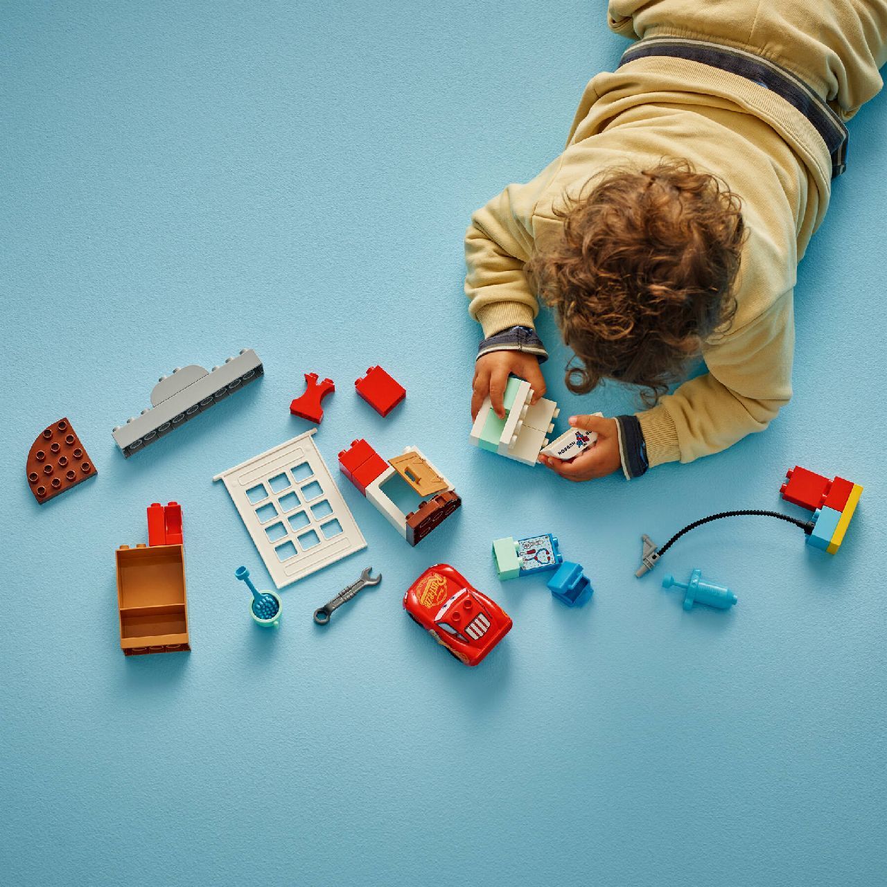 Lego McQueen's Visit to Doc's Garage