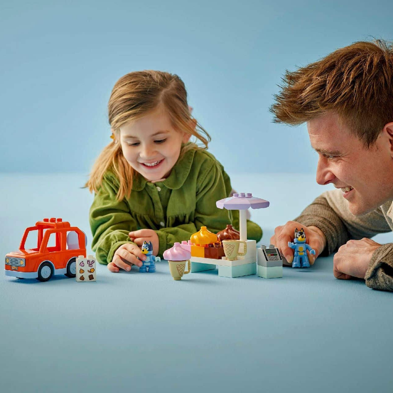 Lego Ice Cream Trip with Bluey