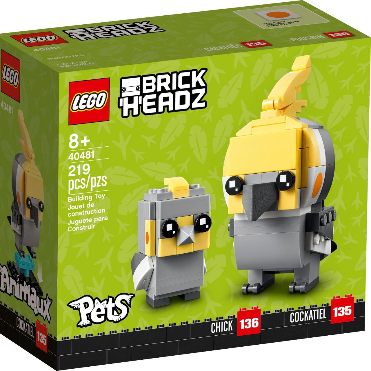 Lego Cockatiel
