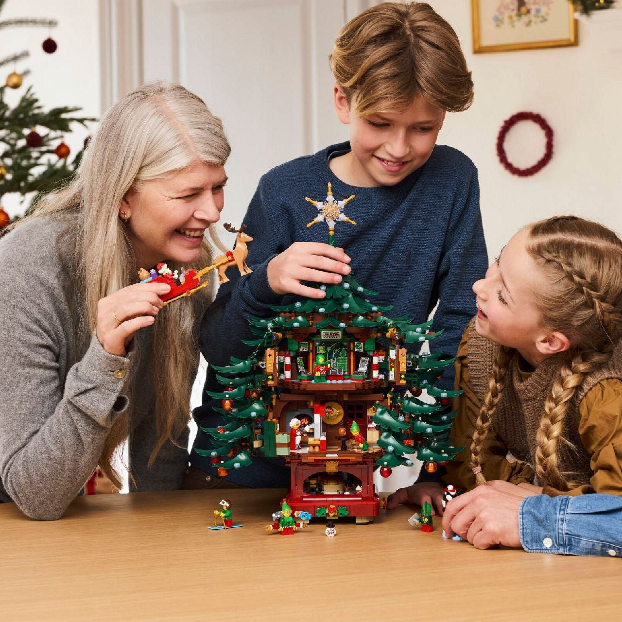 Lego Family Christmas Tree Decoration