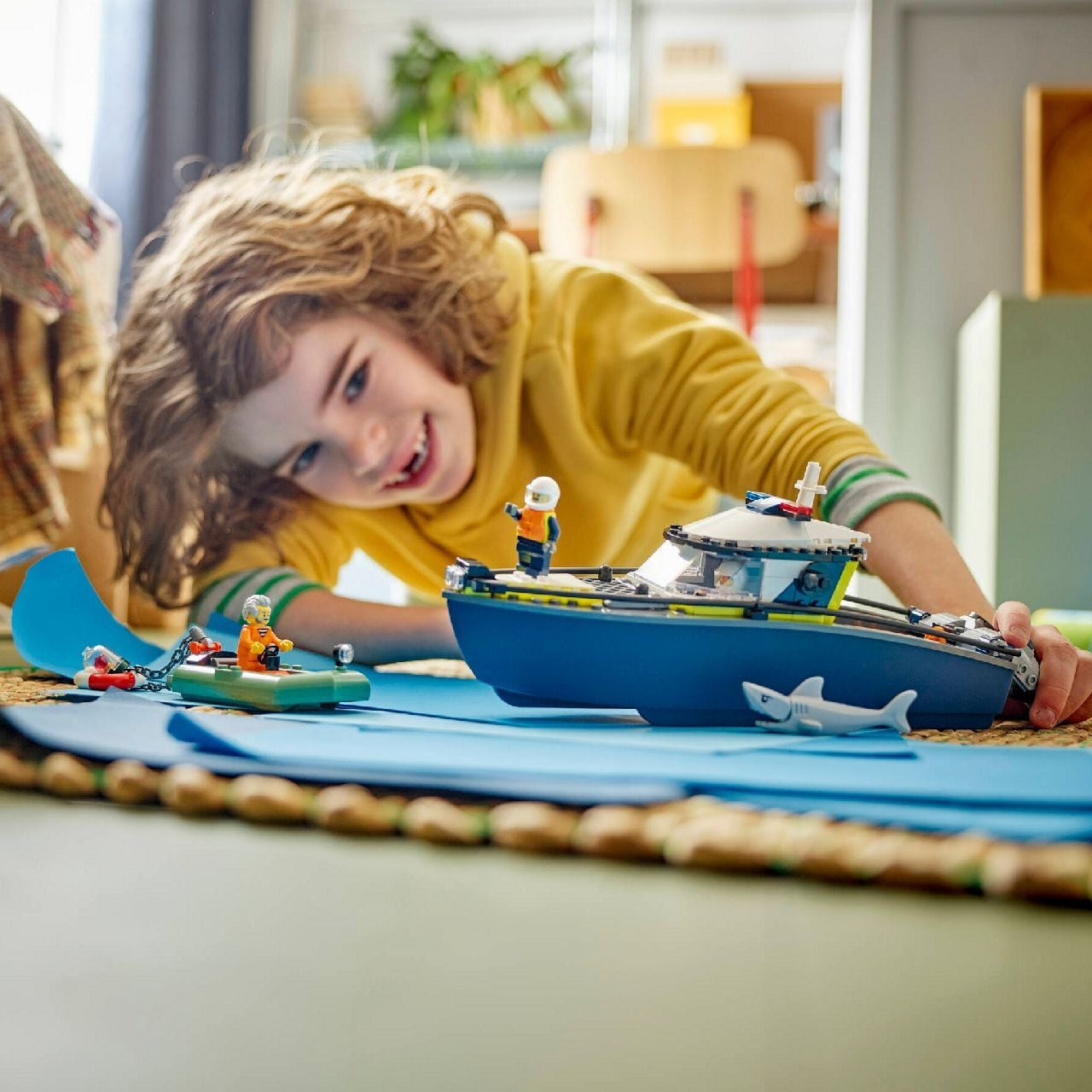 Lego Police Boat Chase