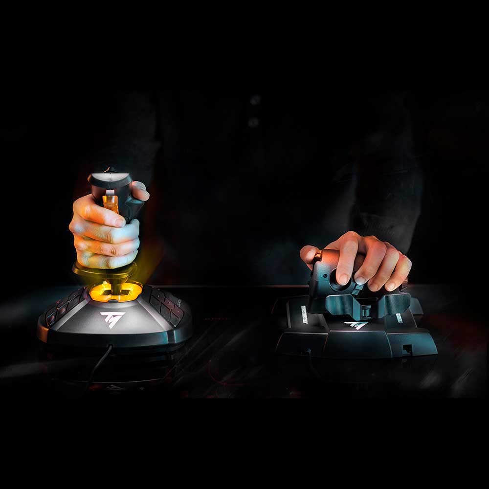 لوحة تحكم Thrustmaster T16000M FCS لأجهزة الكمبيوتر، إصدار Warthog | TM-JSTK-T16000M-FCS