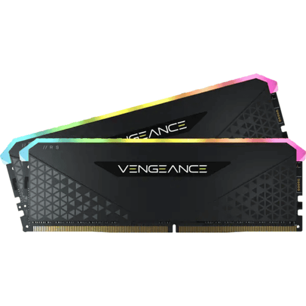 مجموعة ذاكرة Corsair Vengeance® RGB RS سعة 16 جيجابايت (2 × 8 جيجابايت) DDR4 DRAM بسرعة 3200 ميجاهرتز C16 | CMG16GX4M2E3200C16