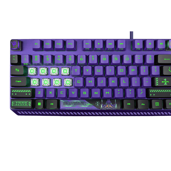 Asus ROG Strix XA10 Scope RX EVA Edition Optical Mechanical Switches RD/US, Gaming keyboard