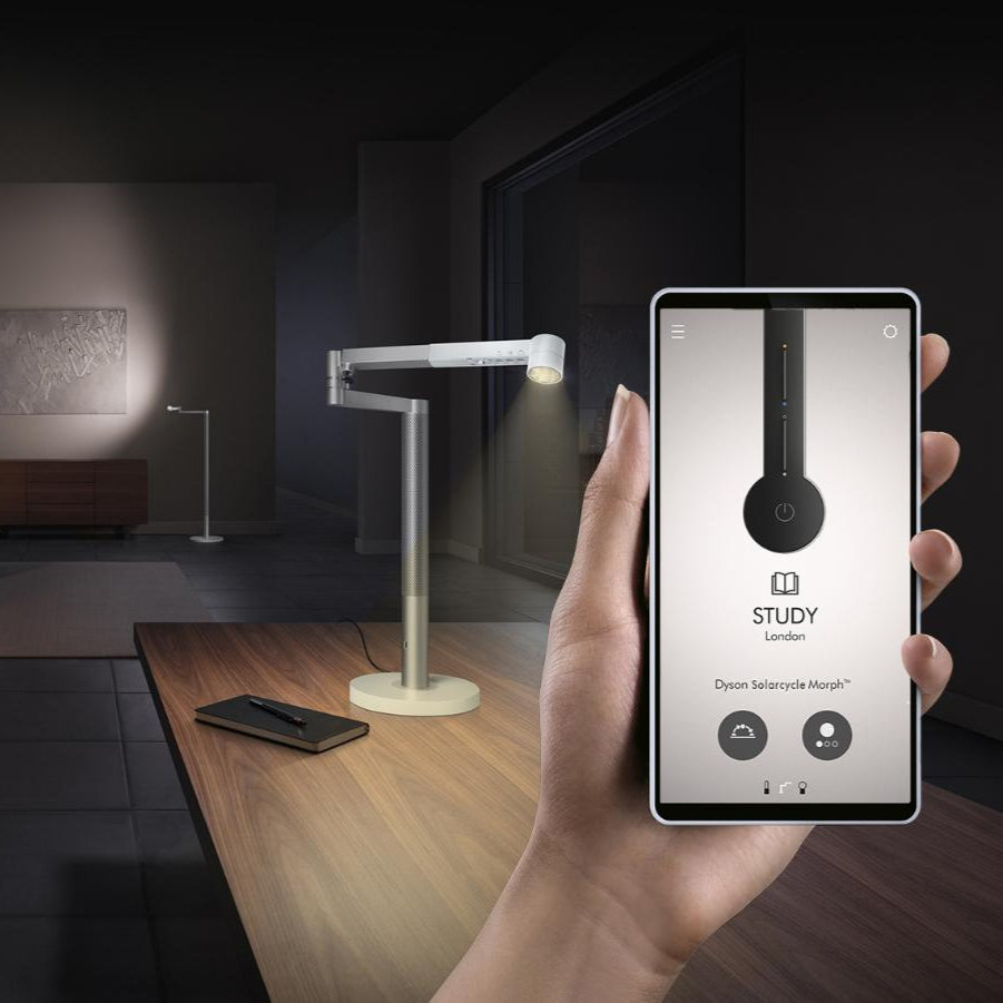 Dyson Solarcycle Morph™ floor light (White/Silver)