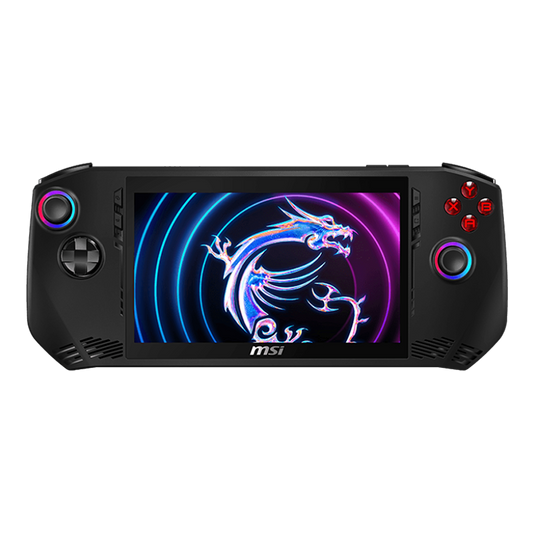 جهاز ألعاب محمول MSI CLAW A1M، شاشة لمس IPS عالية الدقة بالكامل 7 بوصة، معالج Intel Core Ultra 5 135، ذاكرة وصول عشوائي (RAM) سعة 16 جيجابايت، قرص SSD سعة 512 جيجابايت، معالج رسومات Intel Arc، واي فاي 7، نظام تشغيل Windows 11 Home، أسود | 9S7-1T4111-039