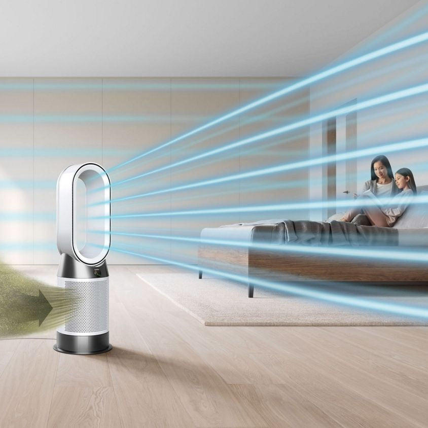 Dyson Purifier Hot+Cool™ Gen1 purifying fan heater (White/White)