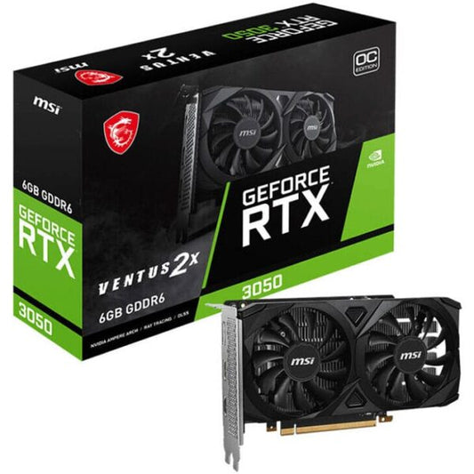 بطاقات رسوميات MSI RTX3050 Ventus 2X 6GB OC | 912-V812-016