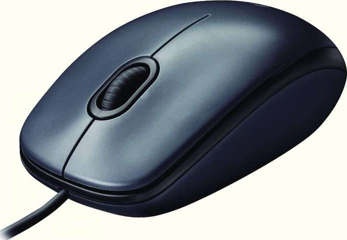 ماوس لوجيتك M90 السلكي، تصميم مناسب للاستخدام بكلتا اليدين، تتبع بصري بدقة 1000 نقطة في البوصة، أسود | 910-001793