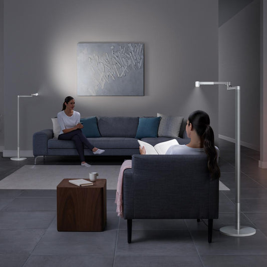 Dyson Solarcycle Morph™ floor light (White/Silver)