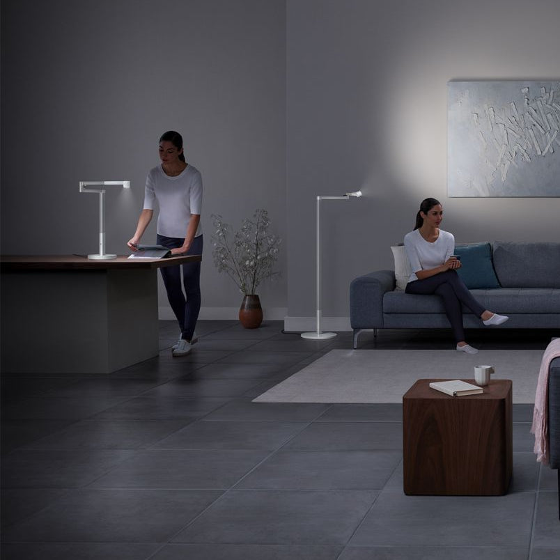 Dyson Solarcycle Morph™ desk light (White/Silver)