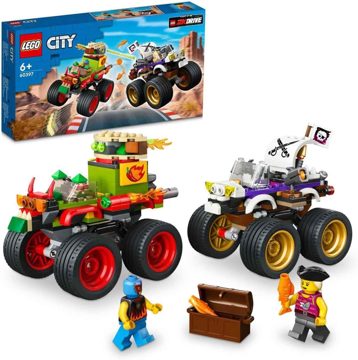 Lego Monster Truck Race