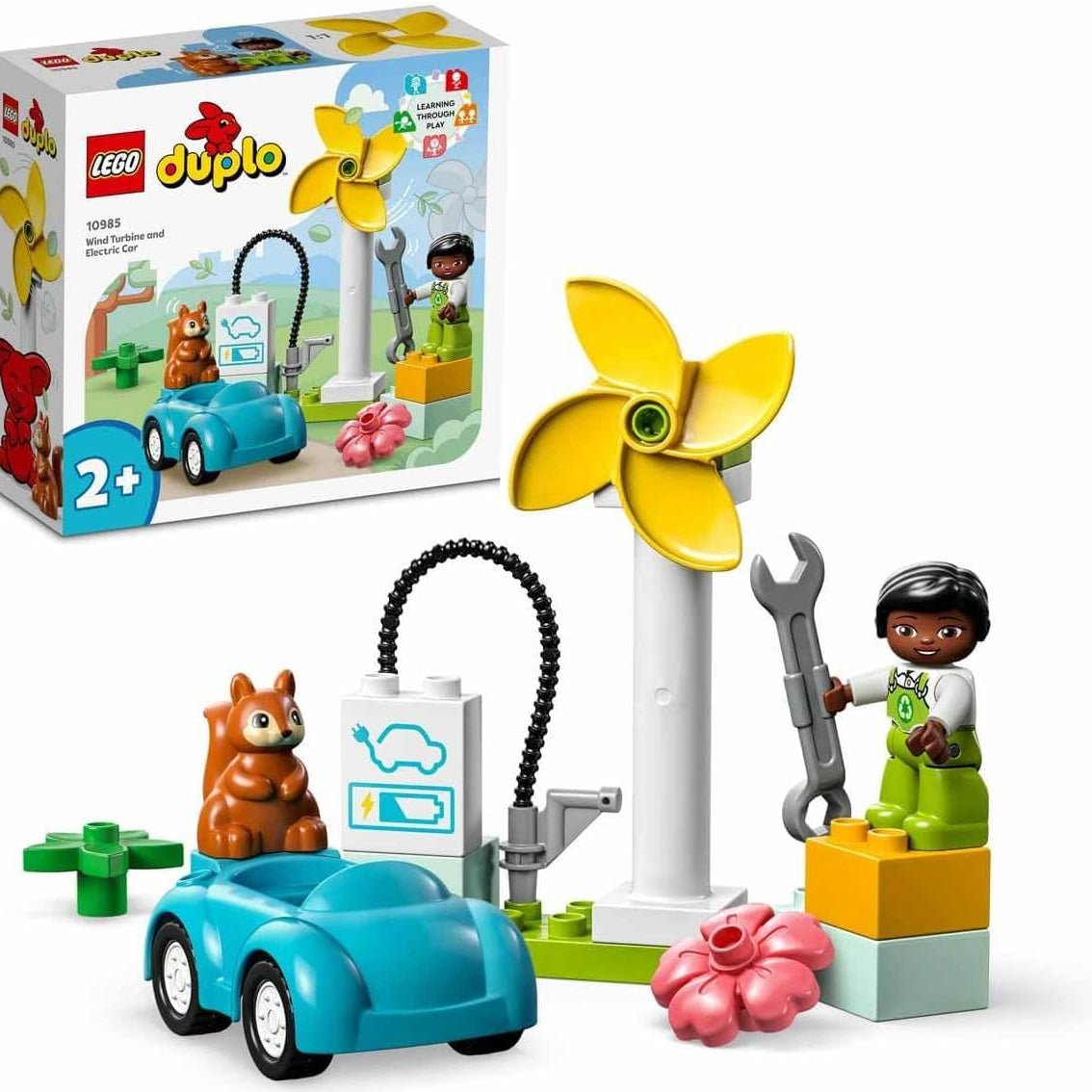Lego 10985 Wind Turbine and Electric Car