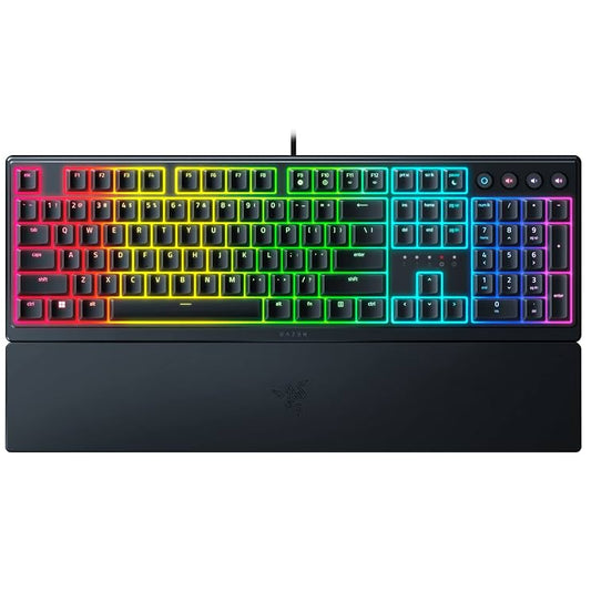Razer Ornata V3 - لوحة مفاتيح أمريكية منخفضة الارتفاع بغشاء ميكانيكي RGB | RZ03-04460100-R3M1