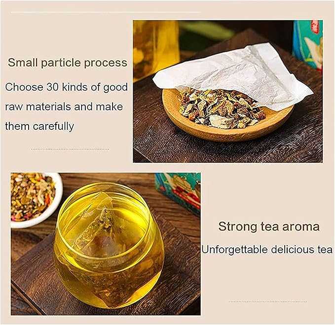 18 Flavors Strong Energetic Herbal Tea