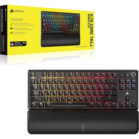 لوحة مفاتيح لاسلكية Corsair K70 Core TKL RGB