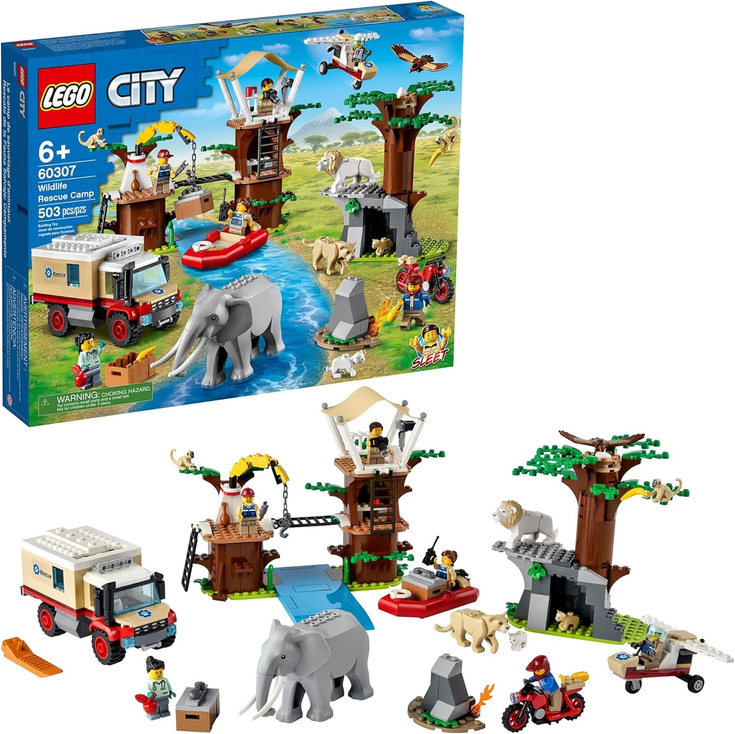 Lego Wildlife Rescue Camp