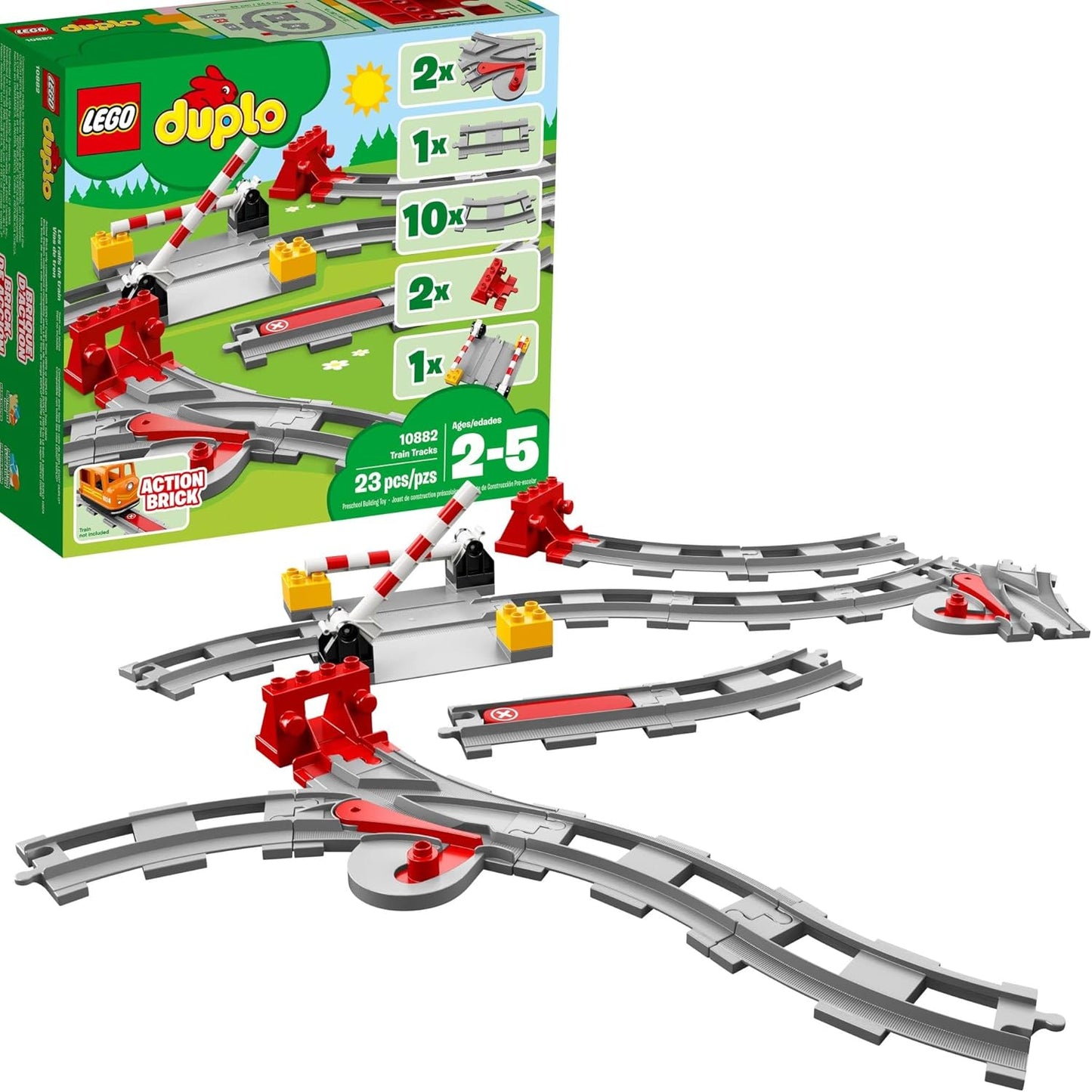 Lego 10882 Duplo Train Tracks