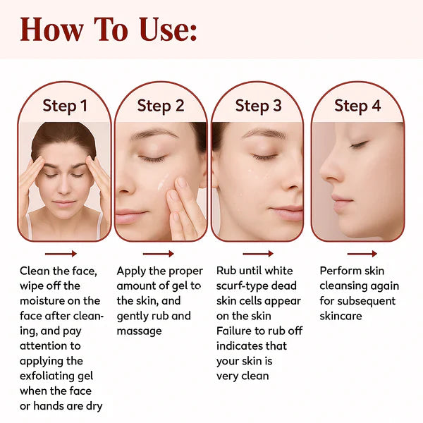 Brightening & Smoothing Orange Enzyme Exfoliating Gel for Radiant Skin