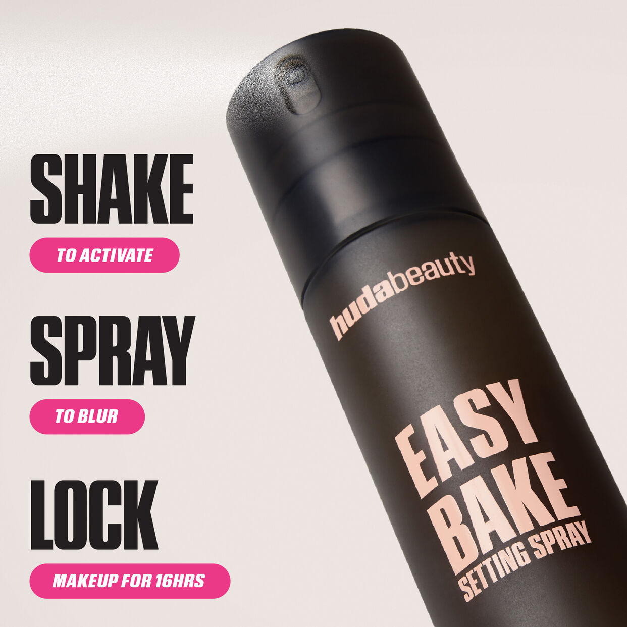 Huda Beauty Mini Easy Bake Setting Spray with 16-Hour Wear