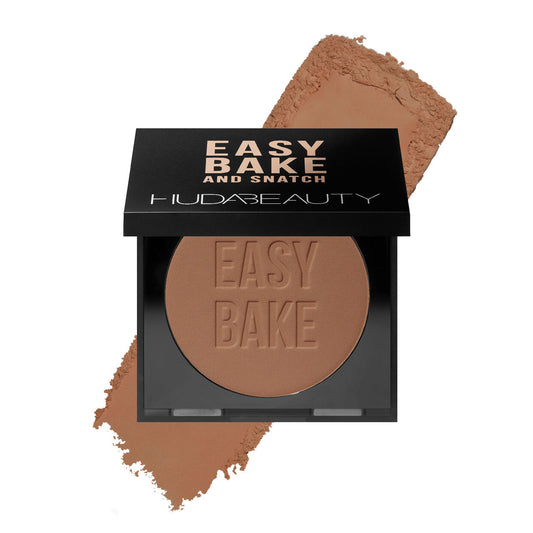 Huda Beauty Easy Bake and Snatch Pressed Talc-Free Brightening and Setting Powder