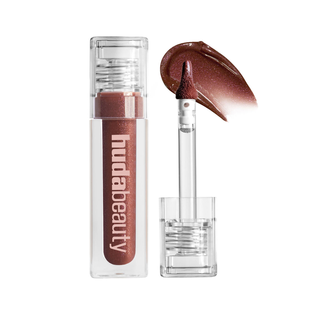 Huda Beauty Icy Nude Faux Filler Lip Gloss